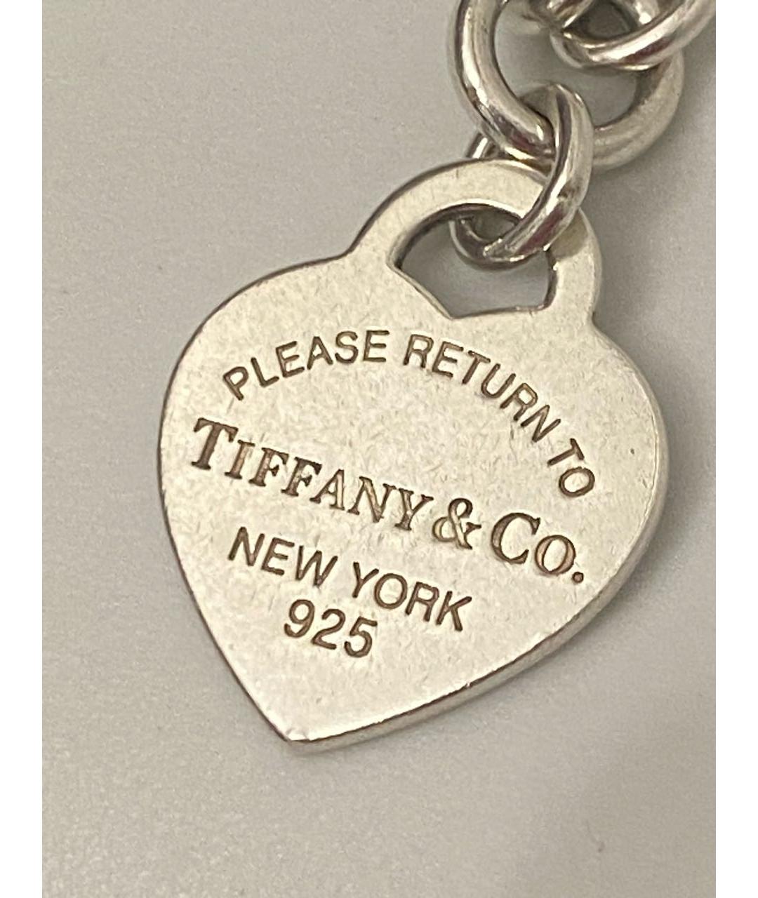TIFFANY&CO Серебряный серебряный браслет, фото 4