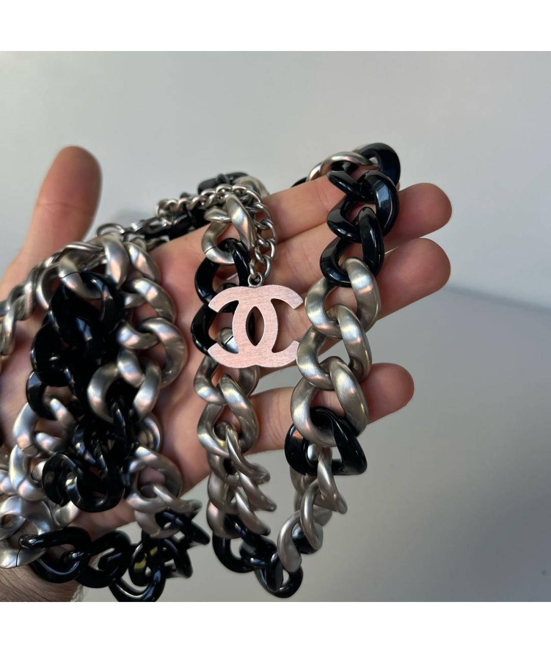 CHANEL Серебряный ремень, фото 4