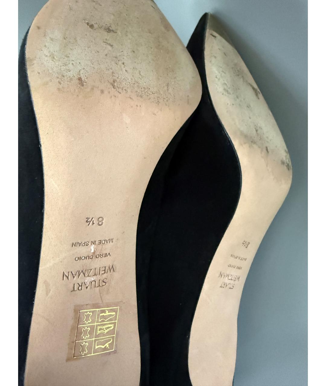 STUART WEITZMAN Замшевые туфли, фото 7