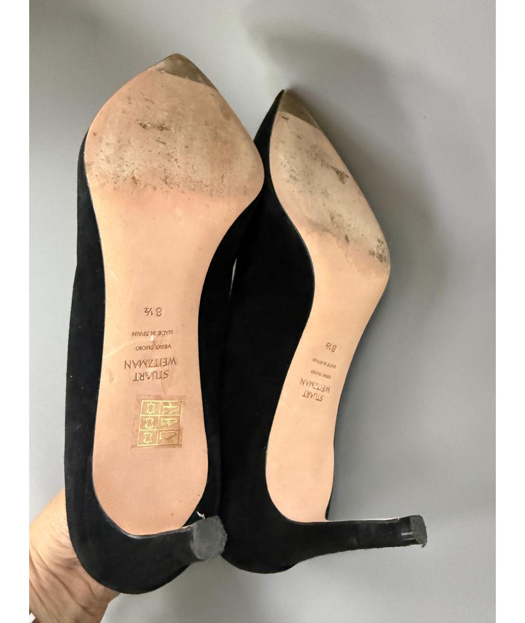 STUART WEITZMAN Замшевые туфли, фото 6