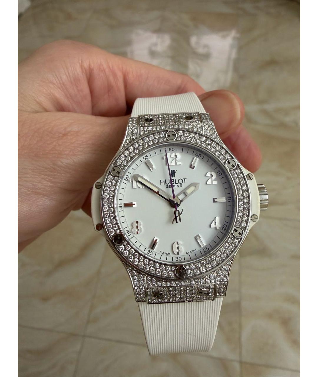 HUBLOT Белые металлические часы, фото 5