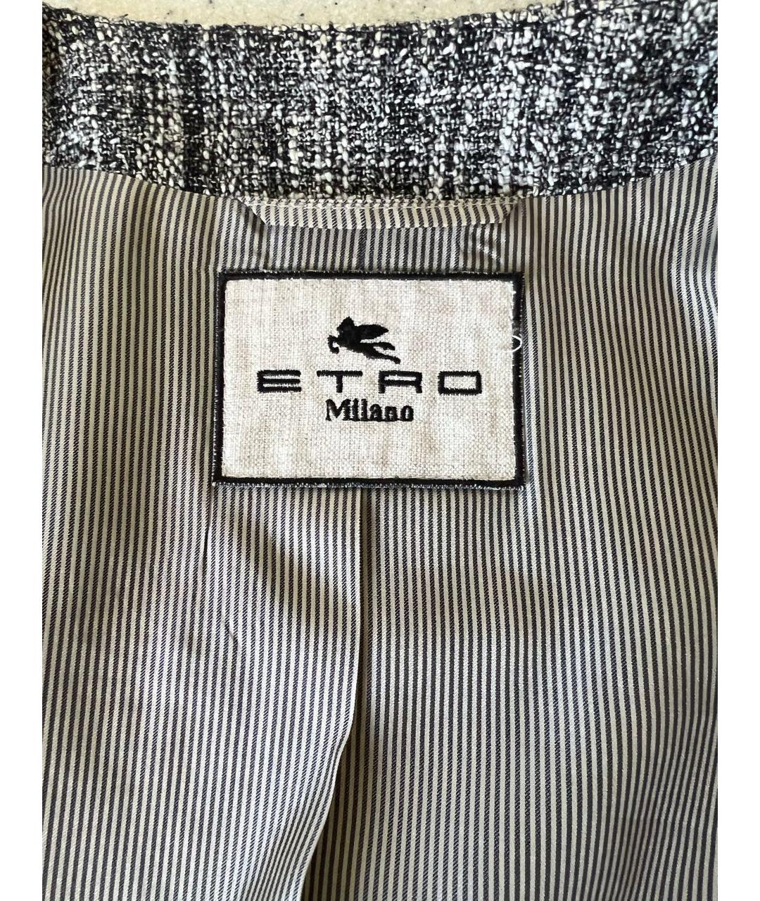 ETRO Мульти хлопковое пальто, фото 5