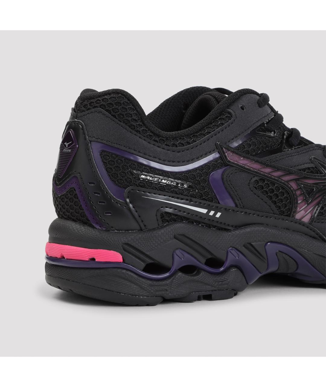 MIZUNO Черные текстильные кроссовки, фото 4