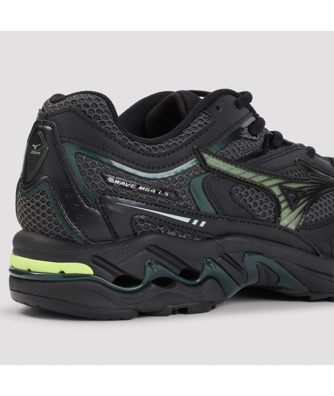 MIZUNO Черные текстильные кроссовки, фото 5