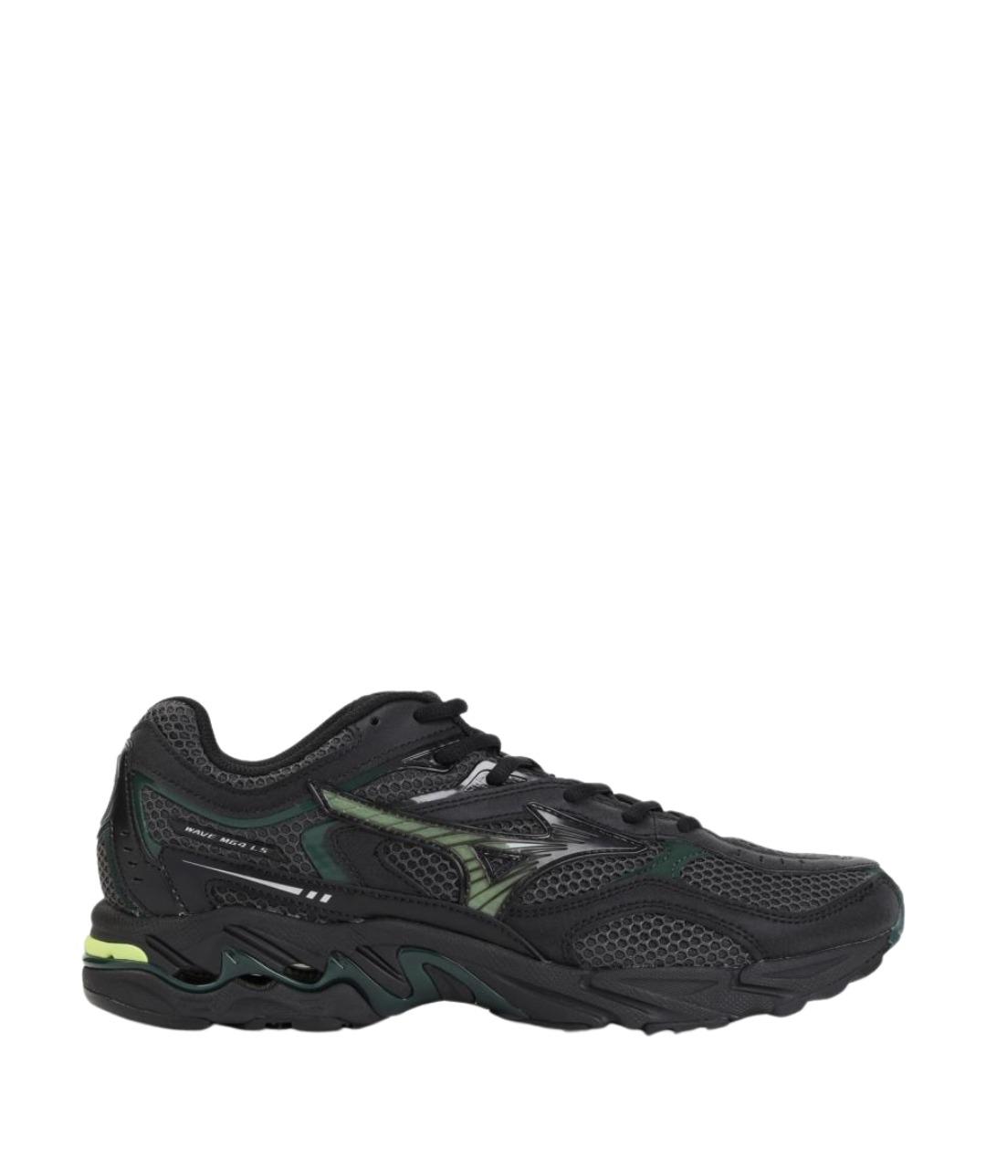 MIZUNO Черные текстильные кроссовки, фото 1