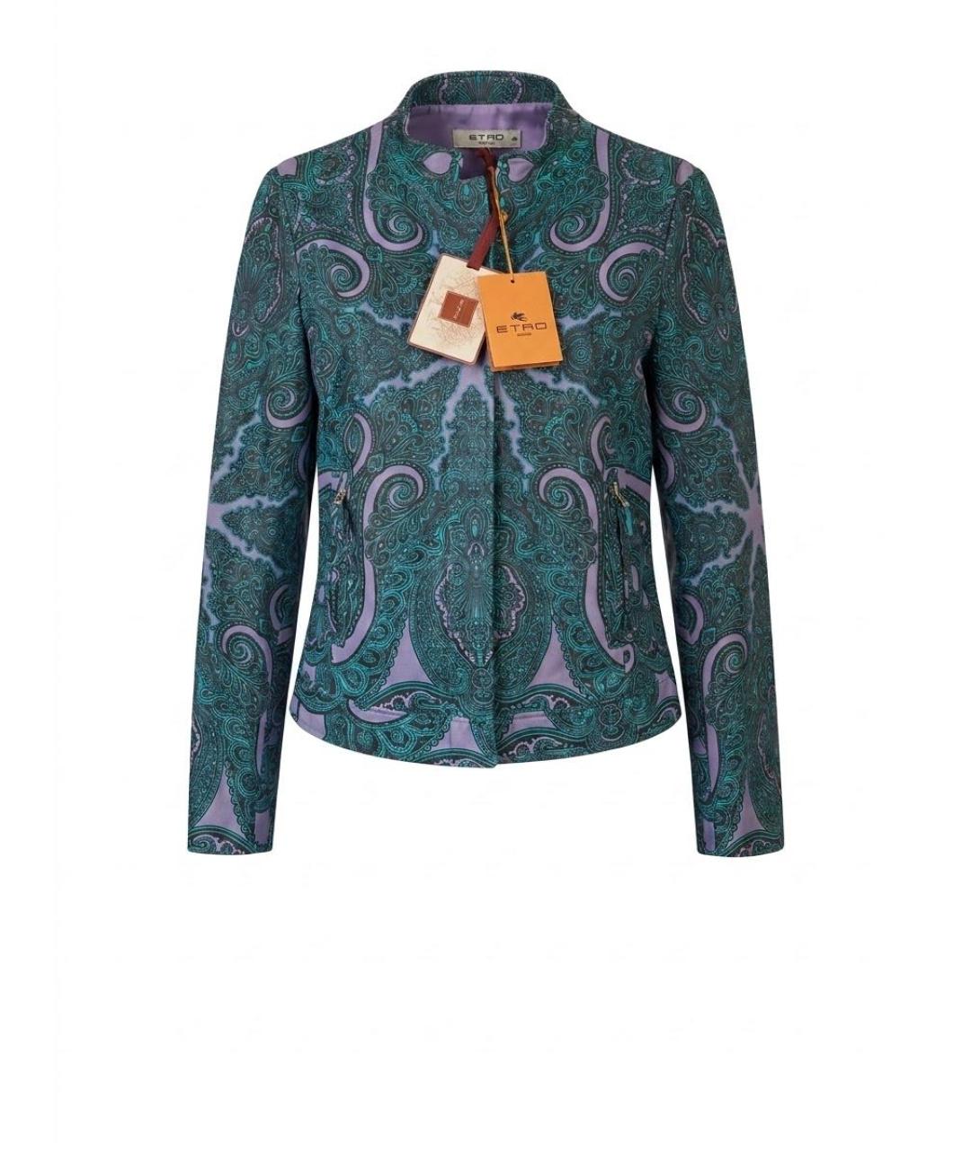 ETRO Мульти кожаная куртка, фото 6