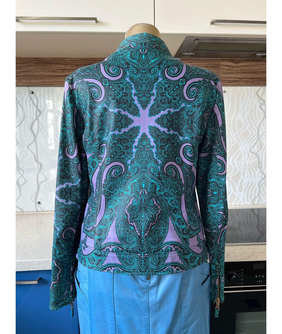 ETRO Мульти кожаная куртка, фото 2