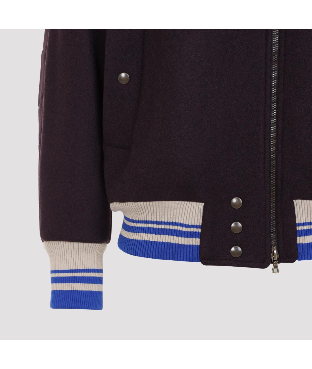 DRIES VAN NOTEN Мульти шерстяная куртка, фото 4