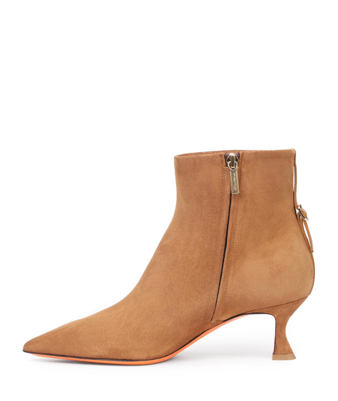 SANTONI Коричневые ботильоны, фото 3