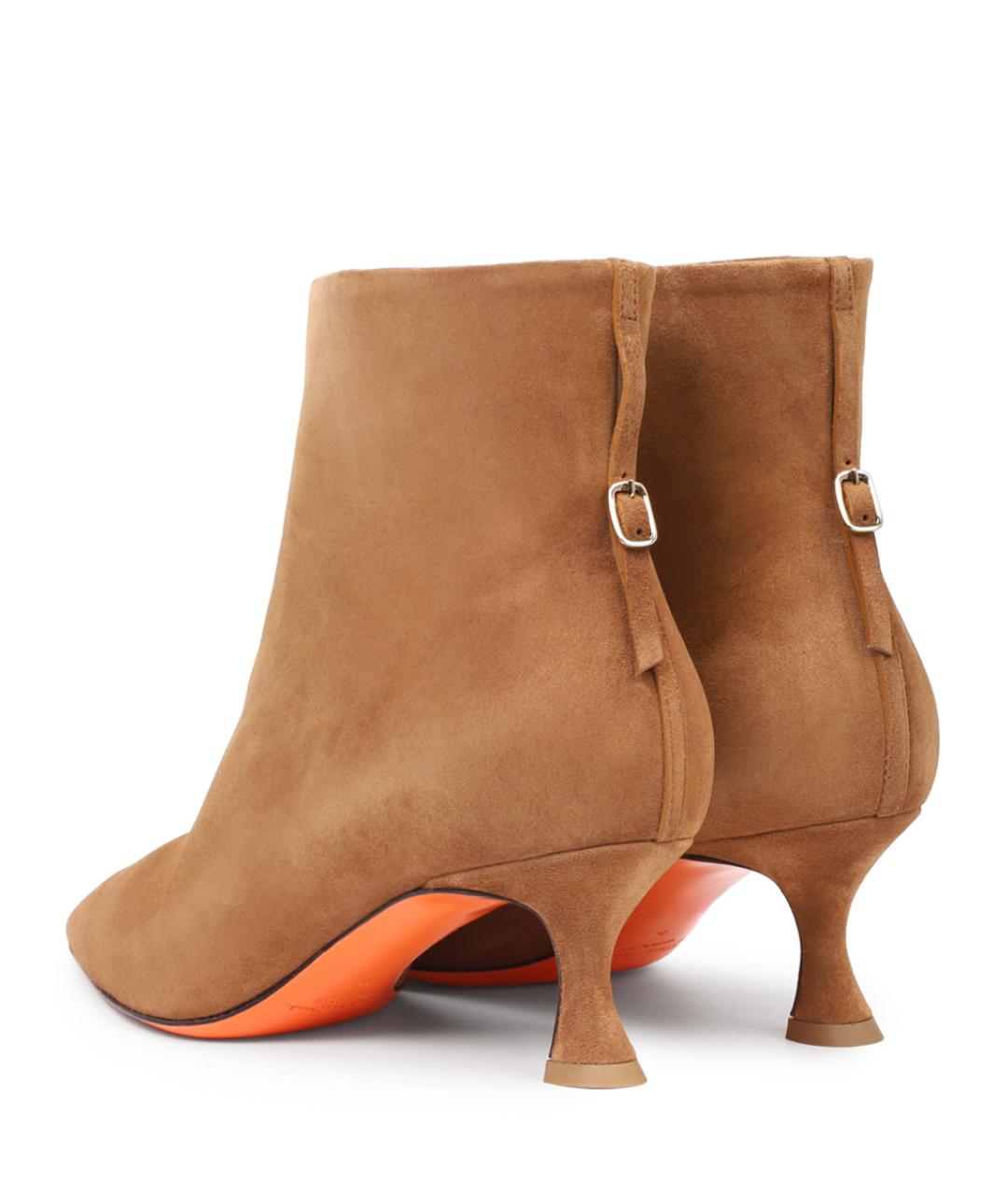 SANTONI Коричневые ботильоны, фото 4