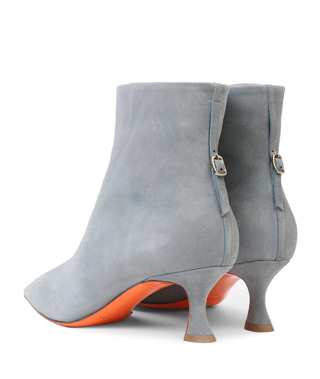 SANTONI Серые ботильоны, фото 4