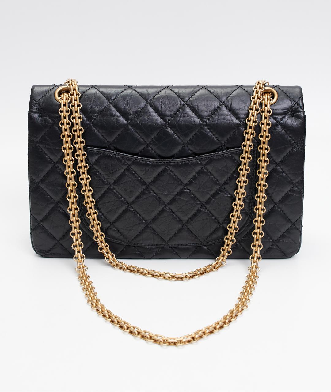 CHANEL Черная кожаная сумка через плечо, фото 4