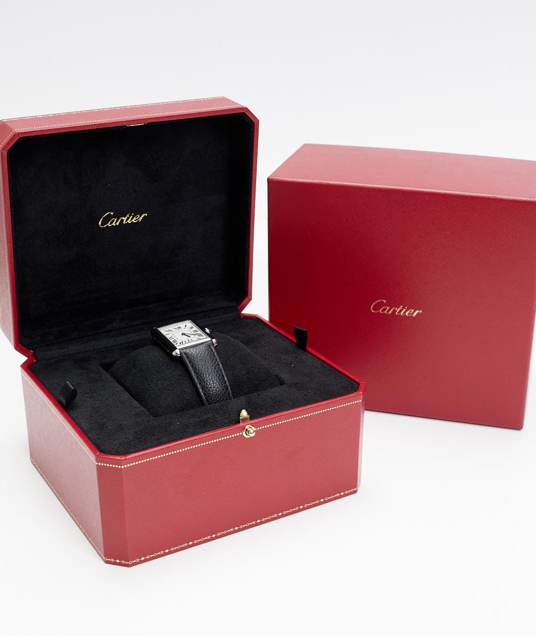 CARTIER Серебряные металлические часы, фото 5