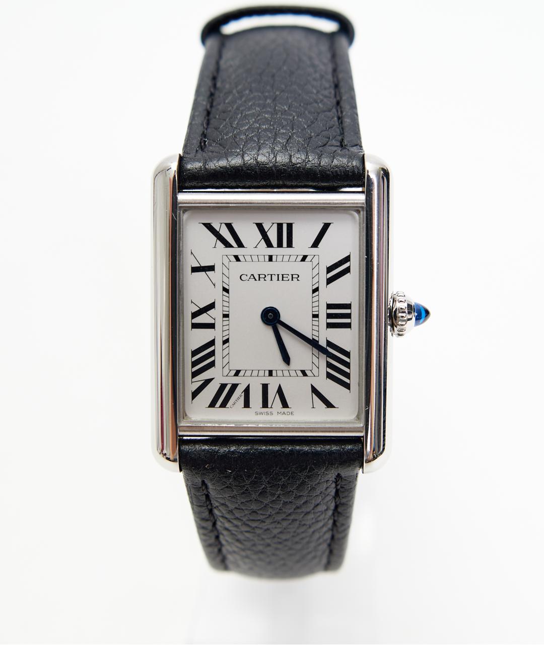 CARTIER Серебряные металлические часы, фото 4