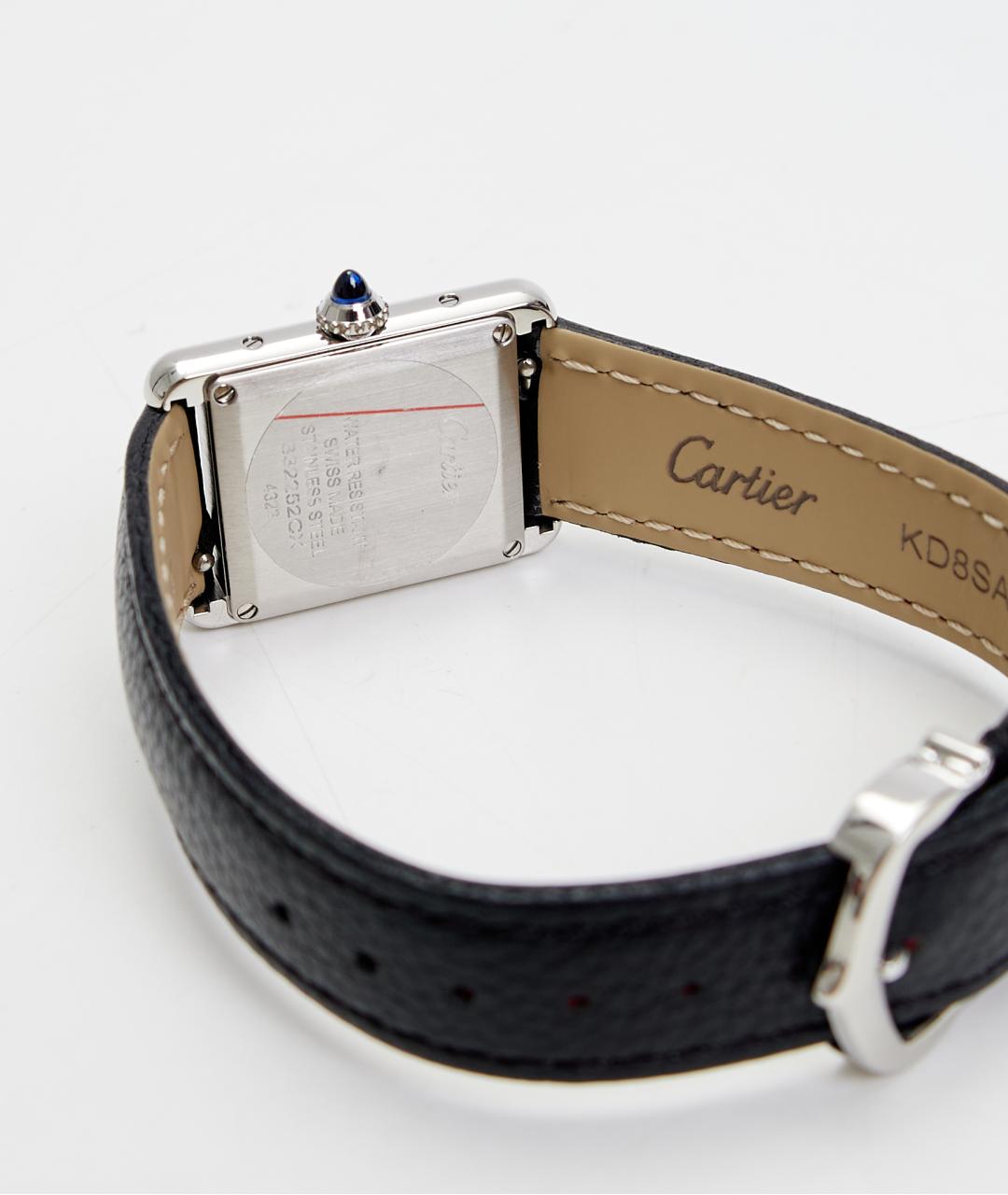 CARTIER Серебряные металлические часы, фото 7