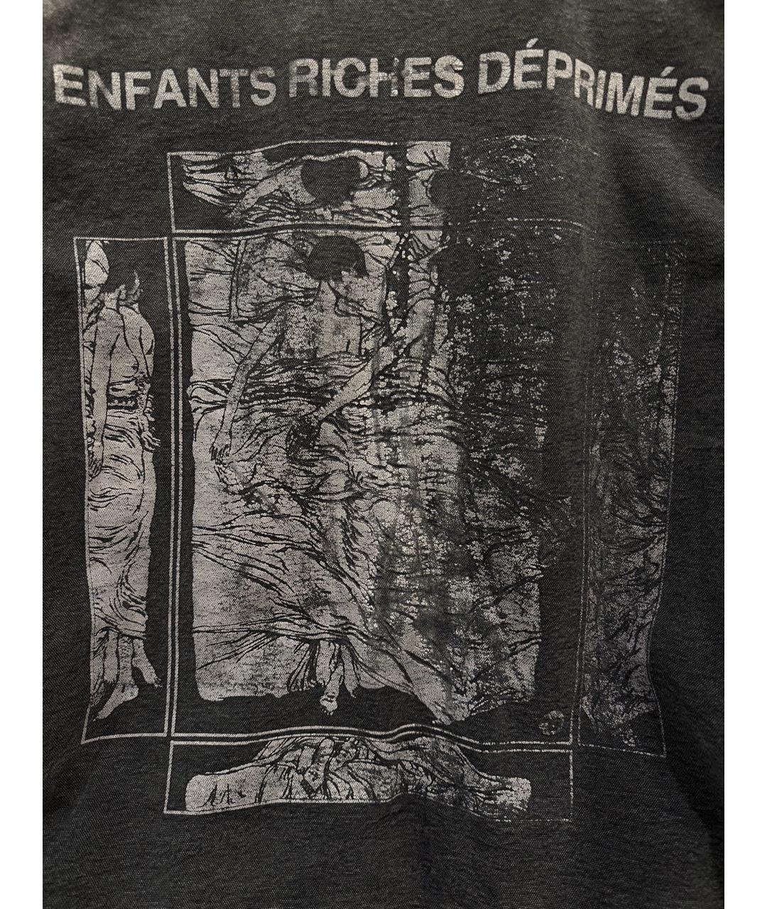 Enfants Riches Déprimés Антрацитовая деним куртка, фото 3
