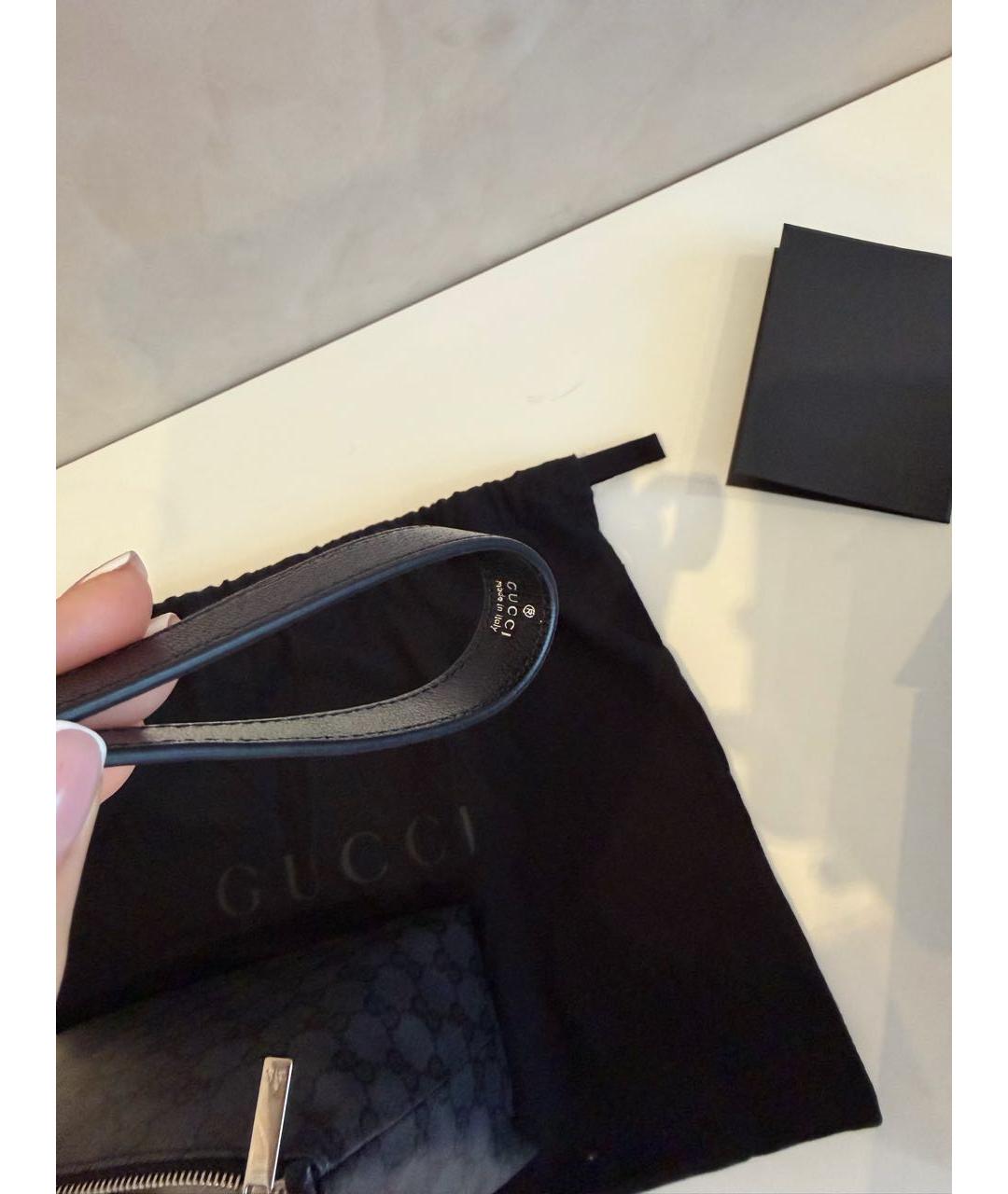 GUCCI Барсетка из канвы, фото 2