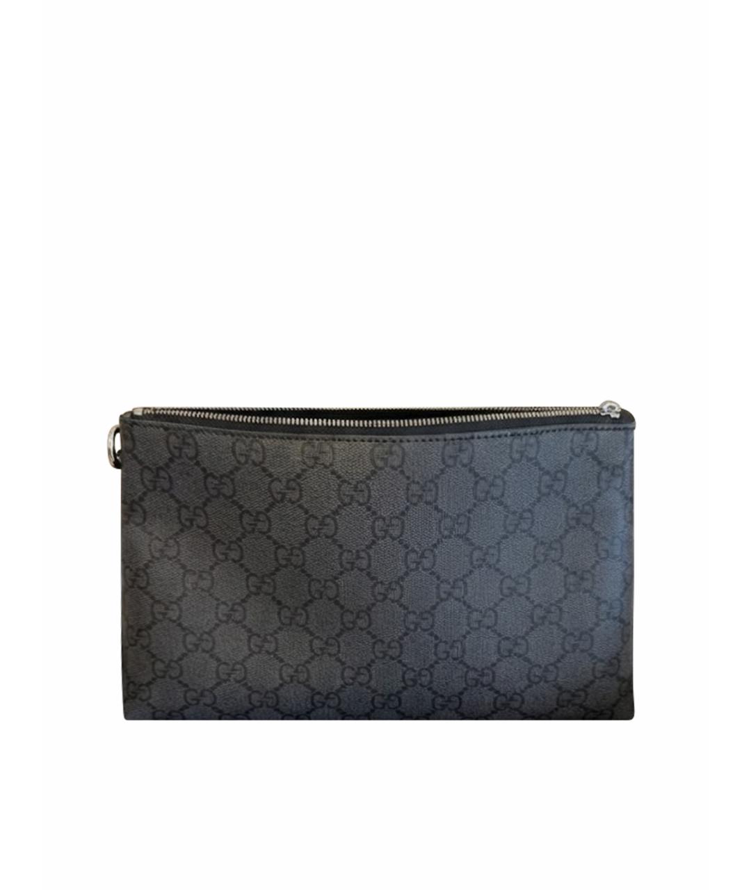GUCCI Барсетка из канвы, фото 1