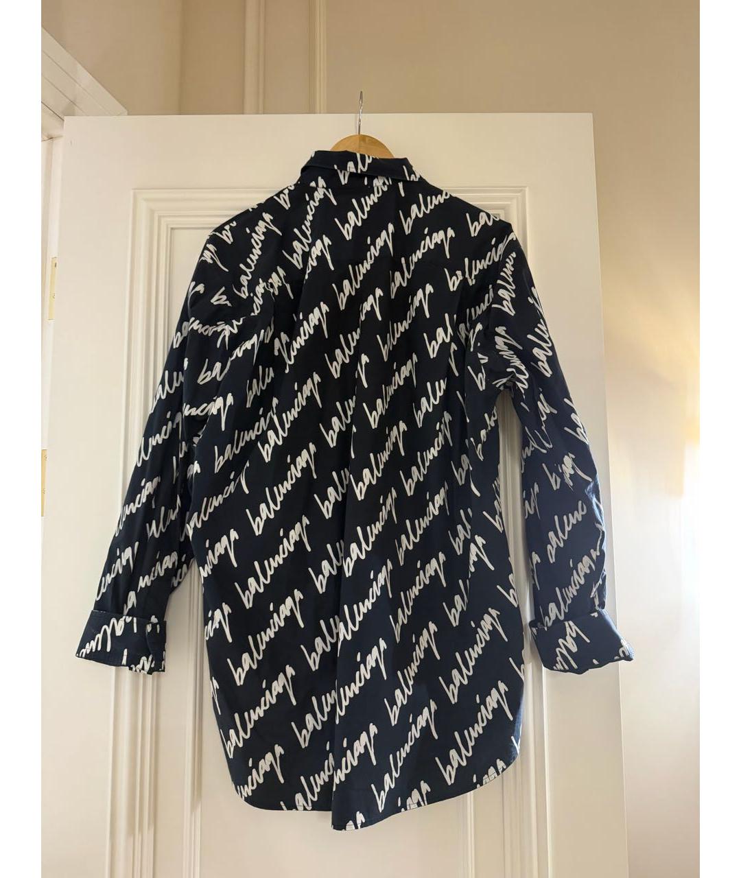 BALENCIAGA Синяя рубашка, фото 3