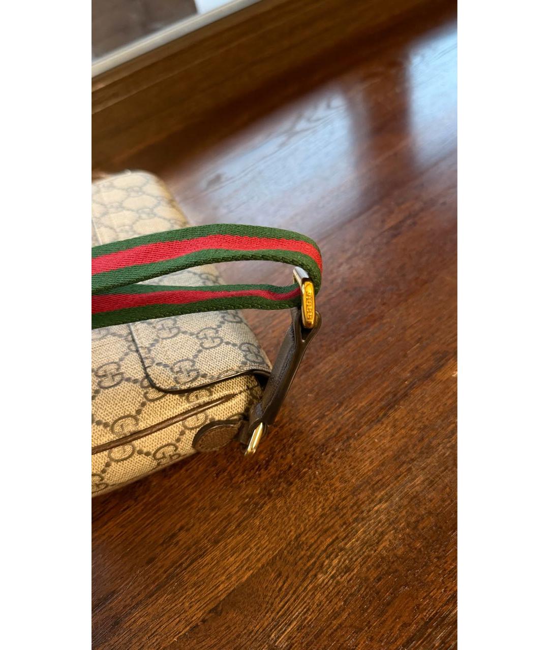 GUCCI Бежевая сумка через плечо, фото 6