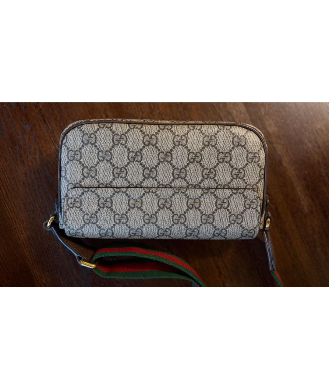 GUCCI Бежевая сумка через плечо, фото 3