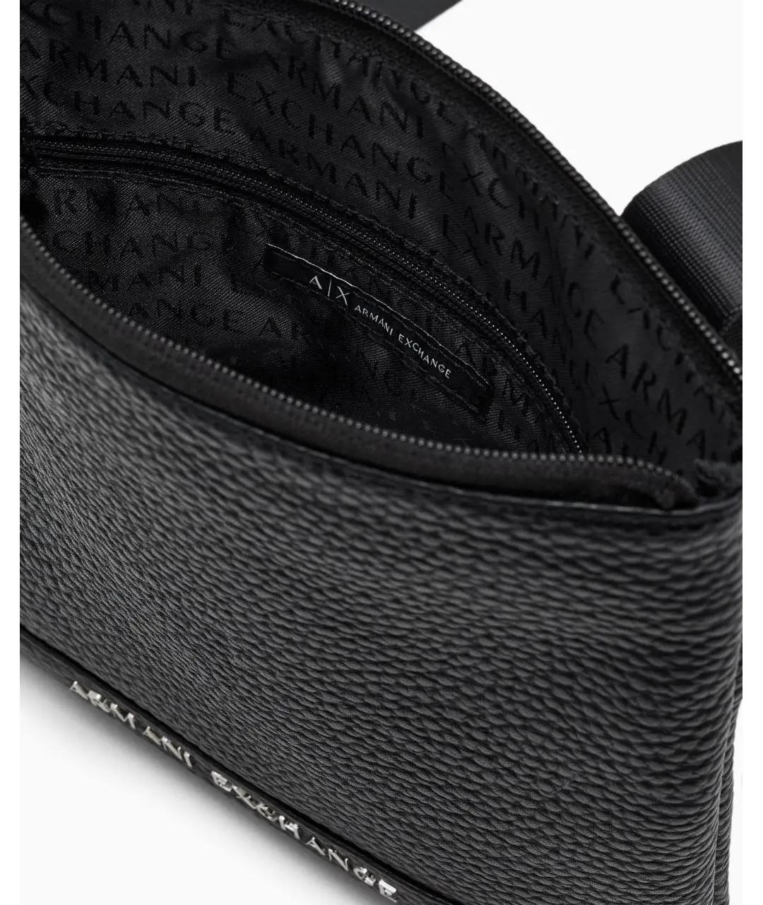 ARMANI EXCHANGE Черная сумка на плечо, фото 4