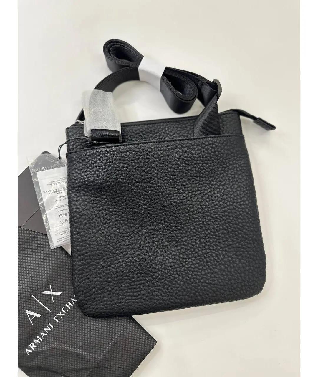 ARMANI EXCHANGE Черная сумка на плечо, фото 6