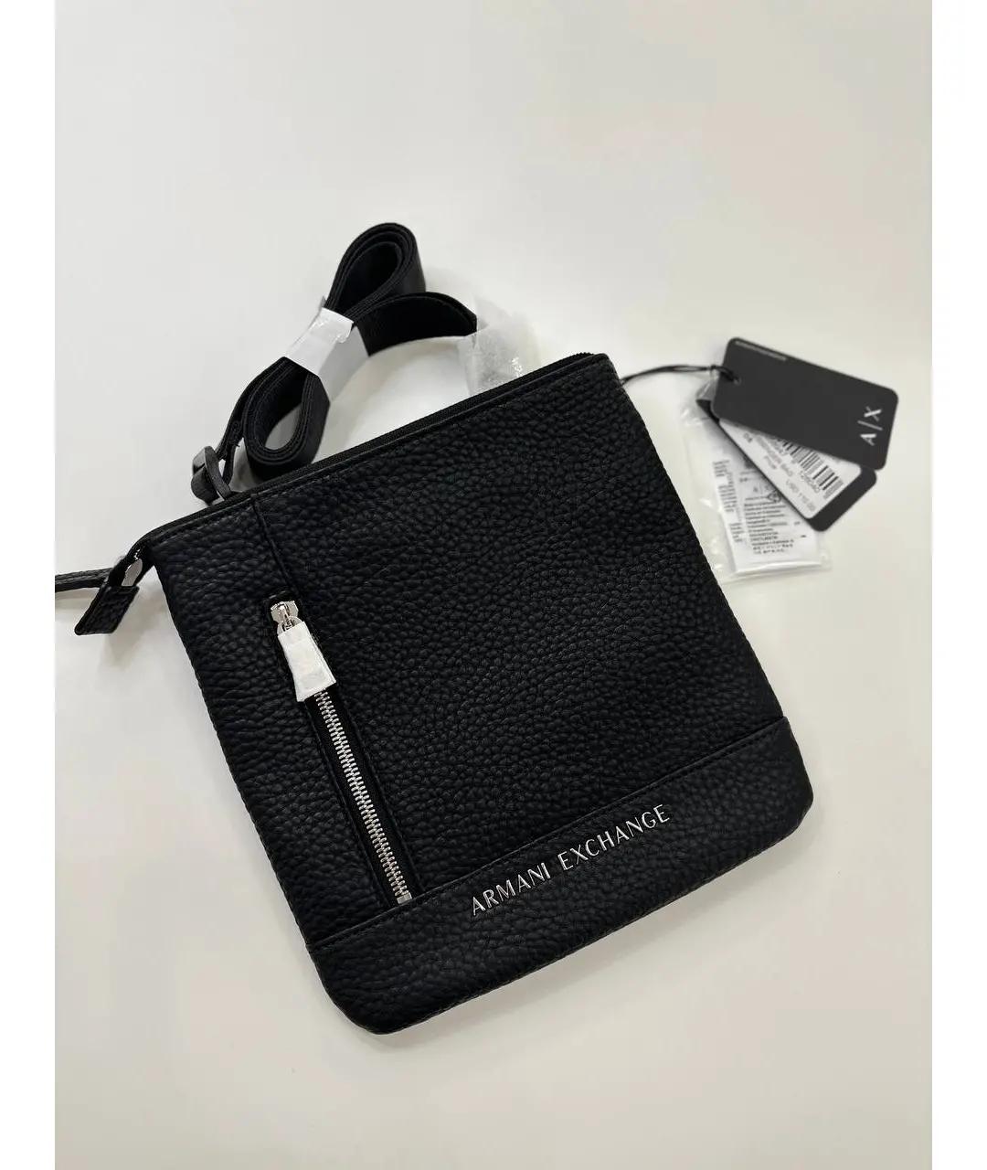ARMANI EXCHANGE Черная сумка на плечо, фото 5