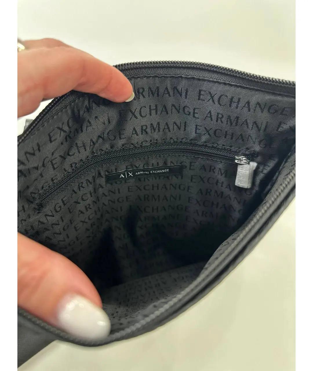 ARMANI EXCHANGE Черная сумка на плечо, фото 7
