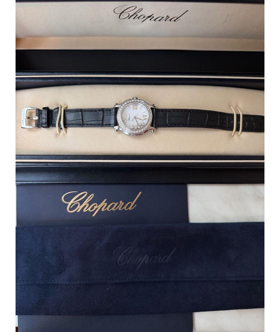 CHOPARD Белые часы, фото 3