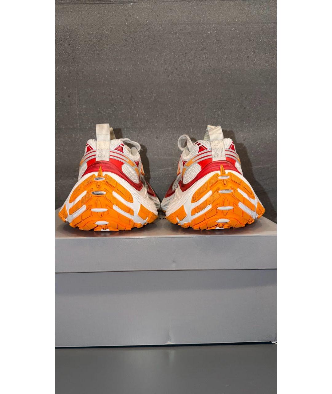 BALENCIAGA Белые текстильные кроссовки, фото 5