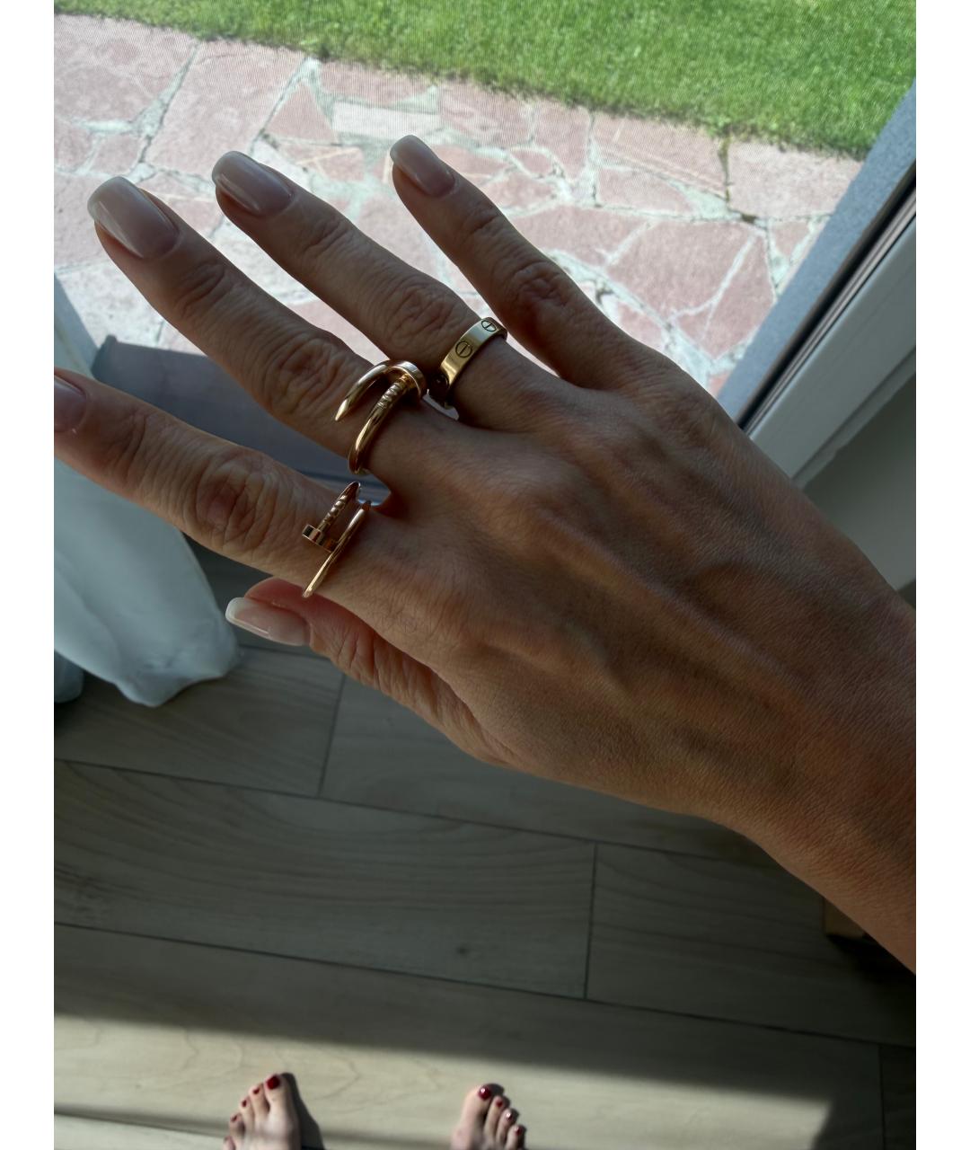 CARTIER Желтое кольцо из желтого золота, фото 4