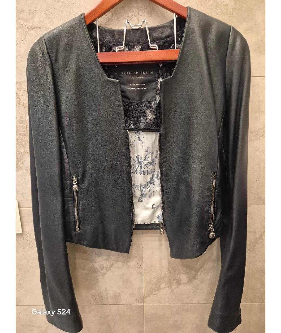 PHILIPP PLEIN Черная куртка, фото 5