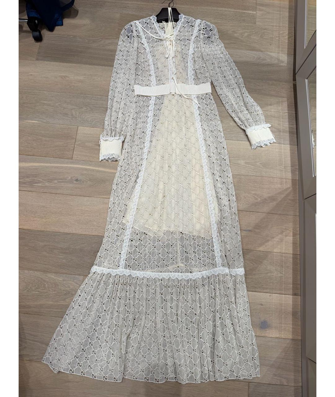 GUCCI Бежевое вечернее платье, фото 4