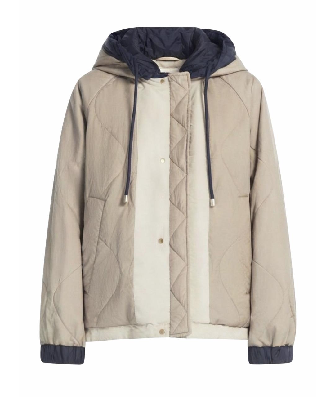 WEEKEND MAX MARA Зеленая шерстяная куртка, фото 1