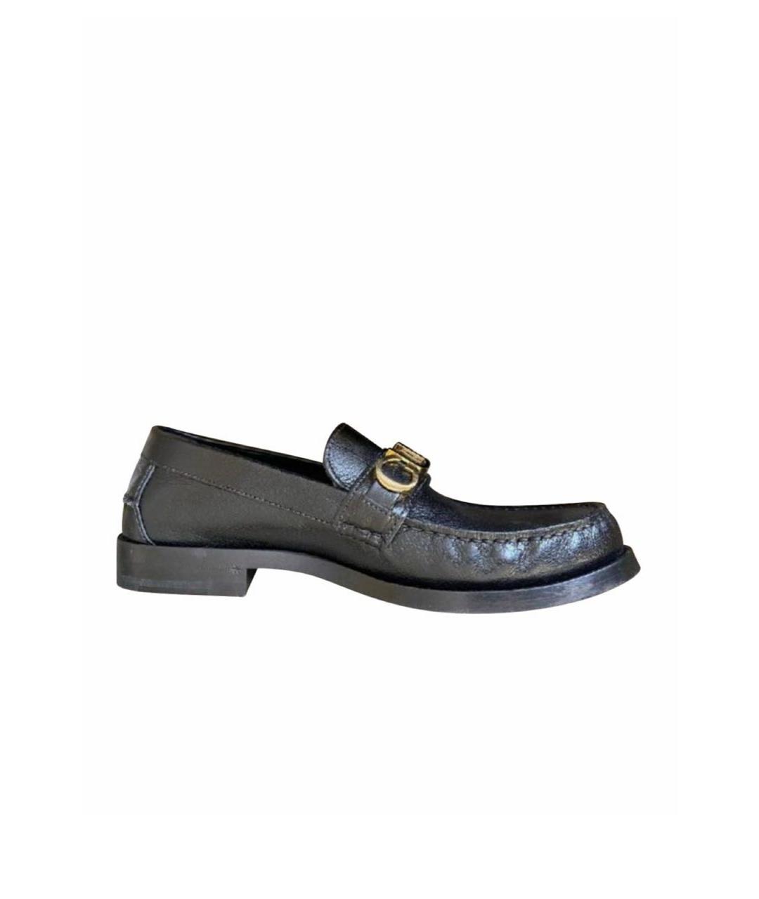 GUCCI Черные кожаные лоферы, фото 8