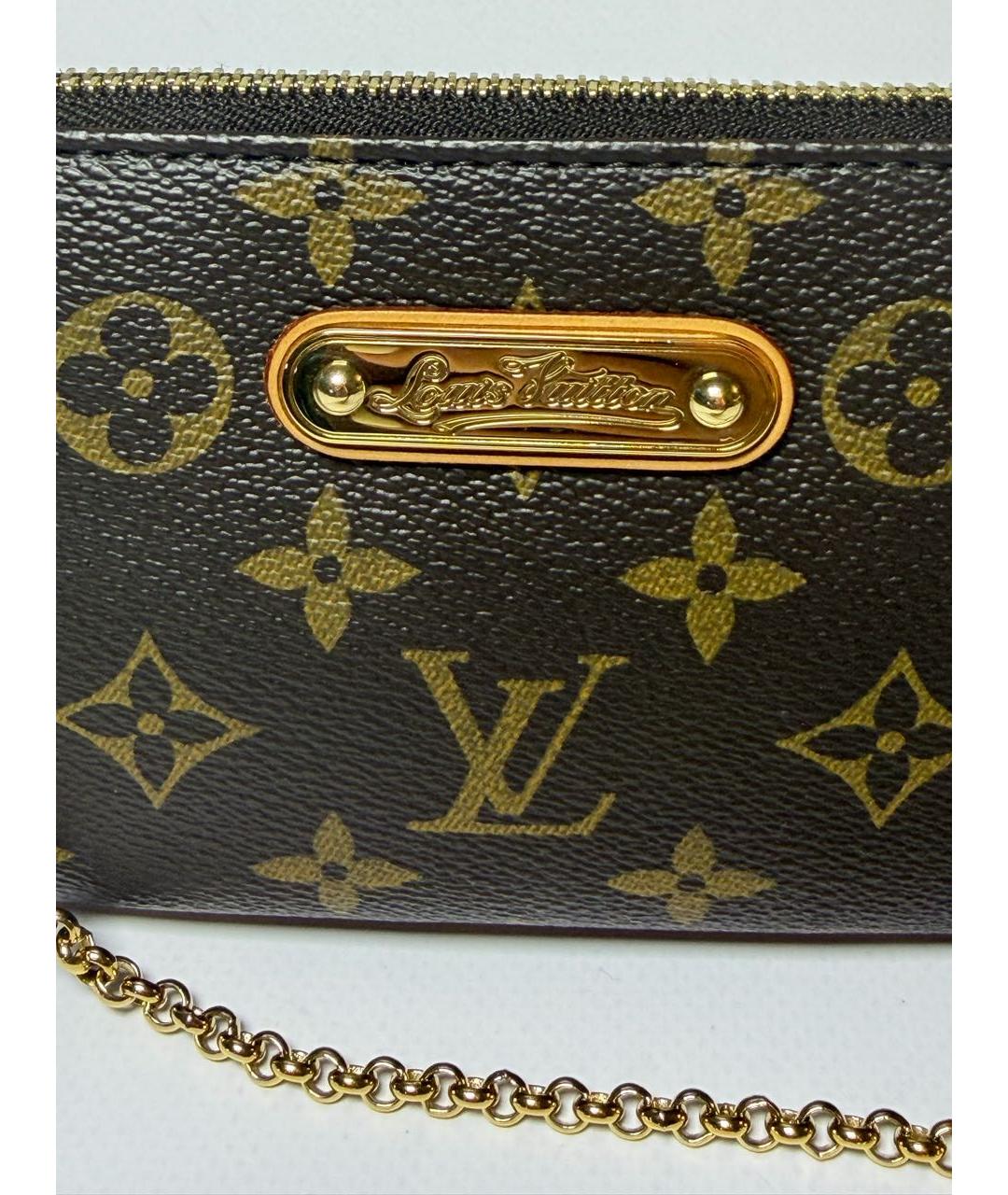 LOUIS VUITTON Коричневая сумка через плечо, фото 6