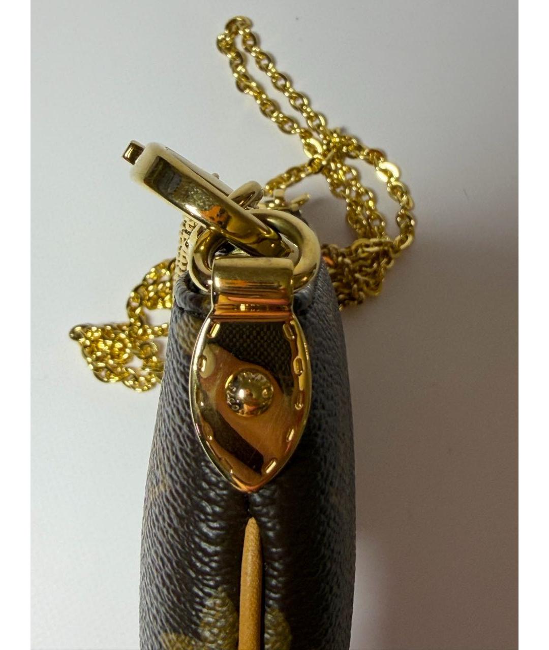 LOUIS VUITTON Коричневая сумка через плечо, фото 8