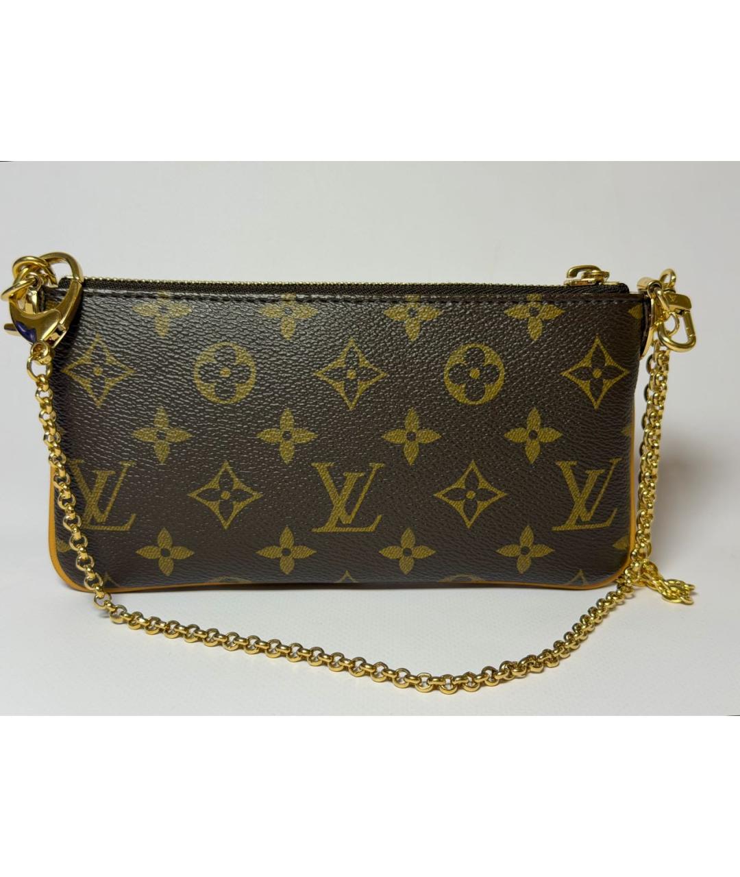 LOUIS VUITTON Коричневая сумка через плечо, фото 3