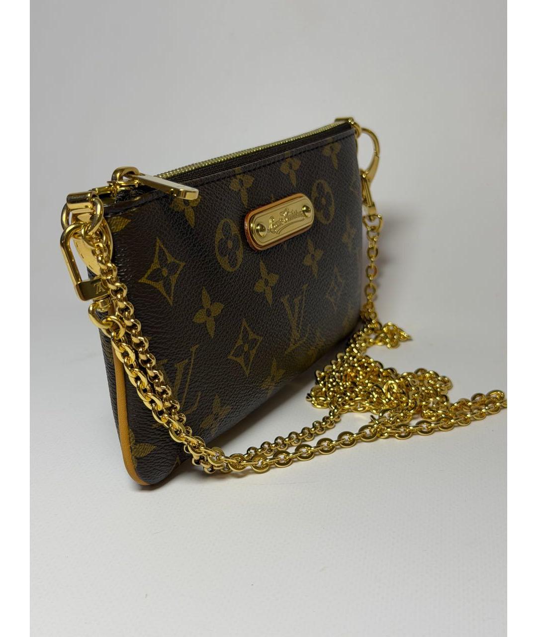 LOUIS VUITTON Коричневая сумка через плечо, фото 2