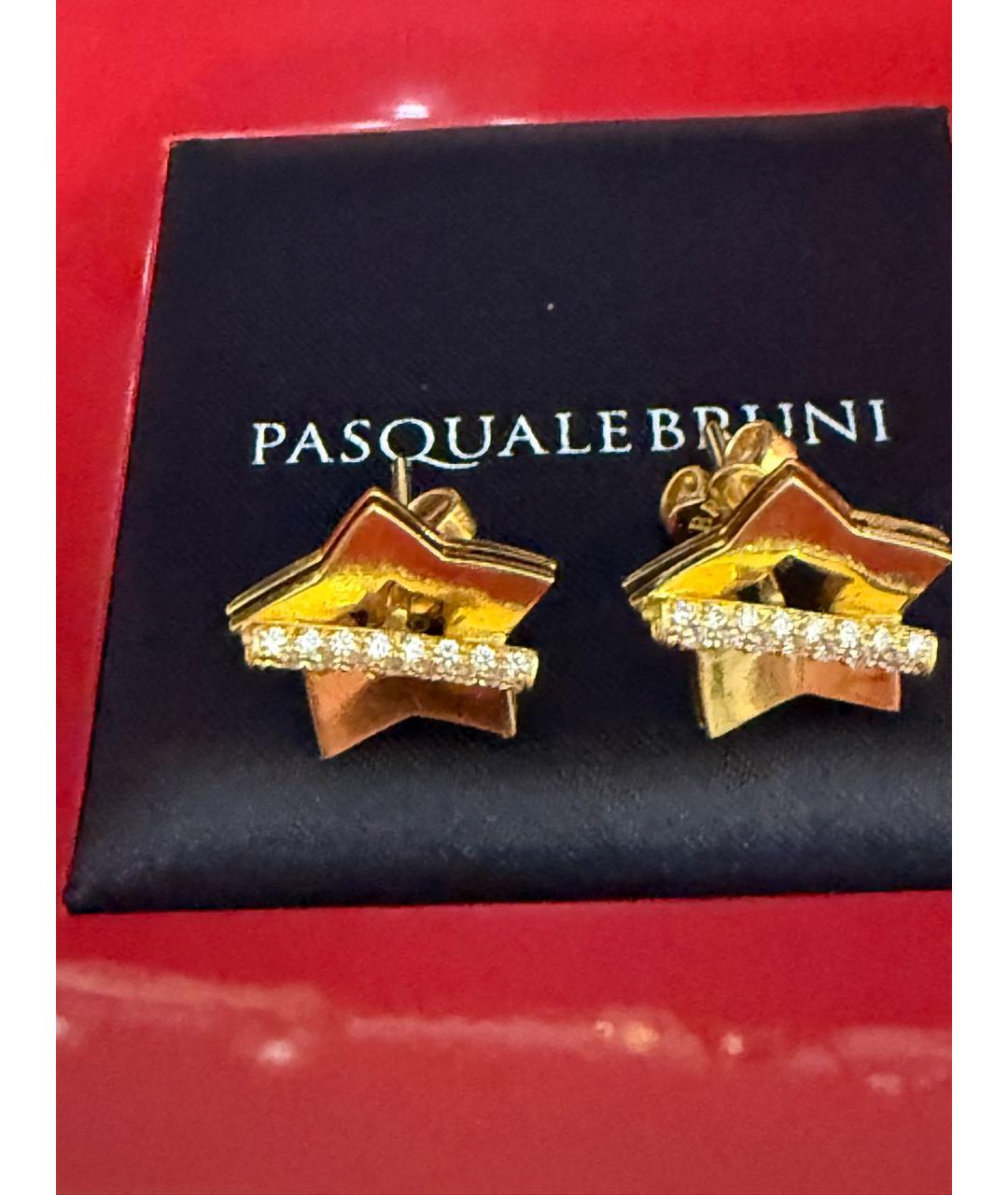 PASQUALE BRUNI Золотые серьги из желтого золота, фото 4