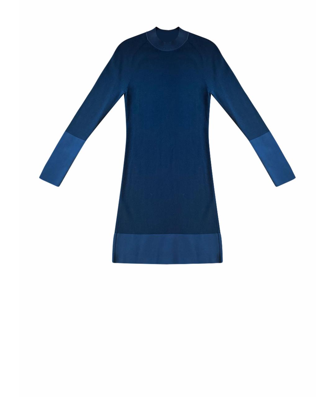BALENCIAGA Черное кашемировое повседневное платье, фото 1