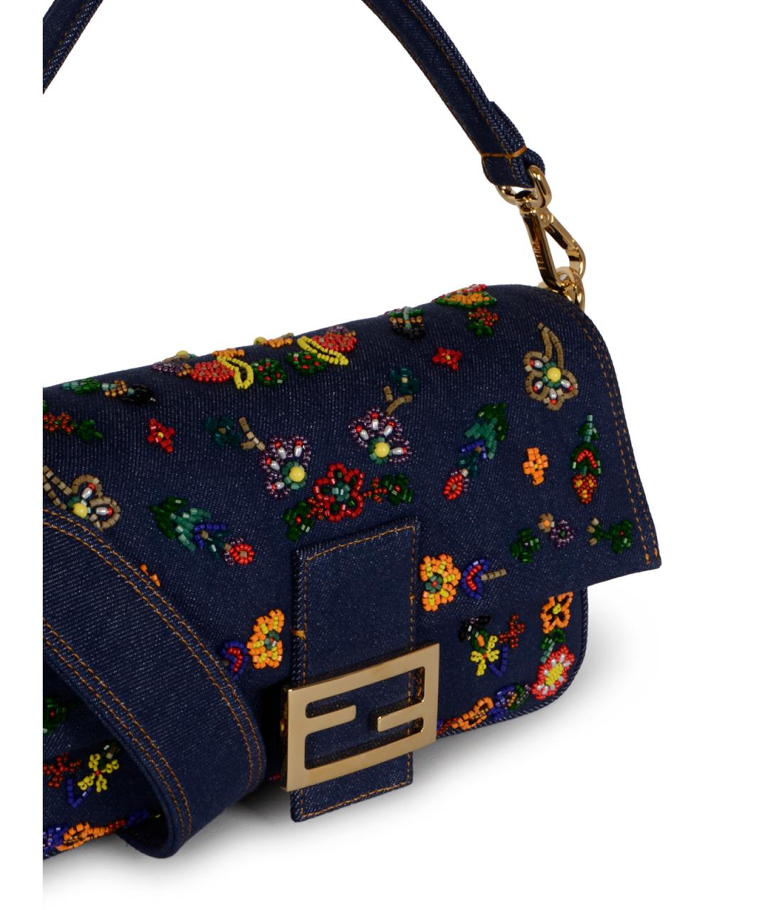 FENDI Мульти тканевая сумка через плечо, фото 4