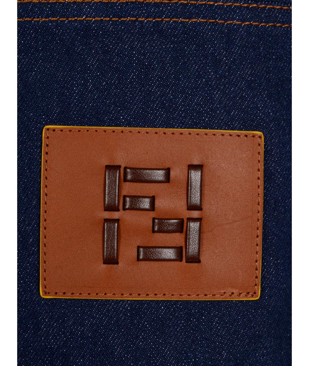 FENDI Темно-синяя куртка, фото 6