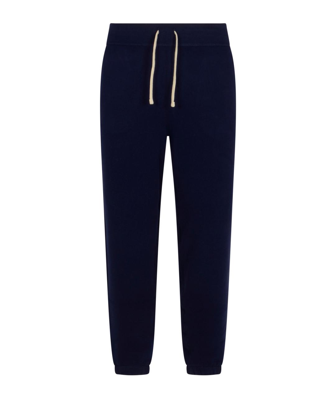 POLO RALPH LAUREN Темно-синие хлопковые повседневные брюки, фото 1