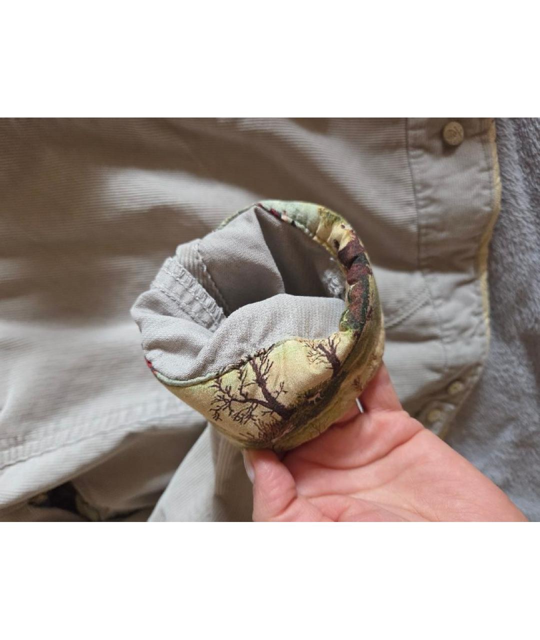 UNDERCOVER Серая хлопковая куртка, фото 7