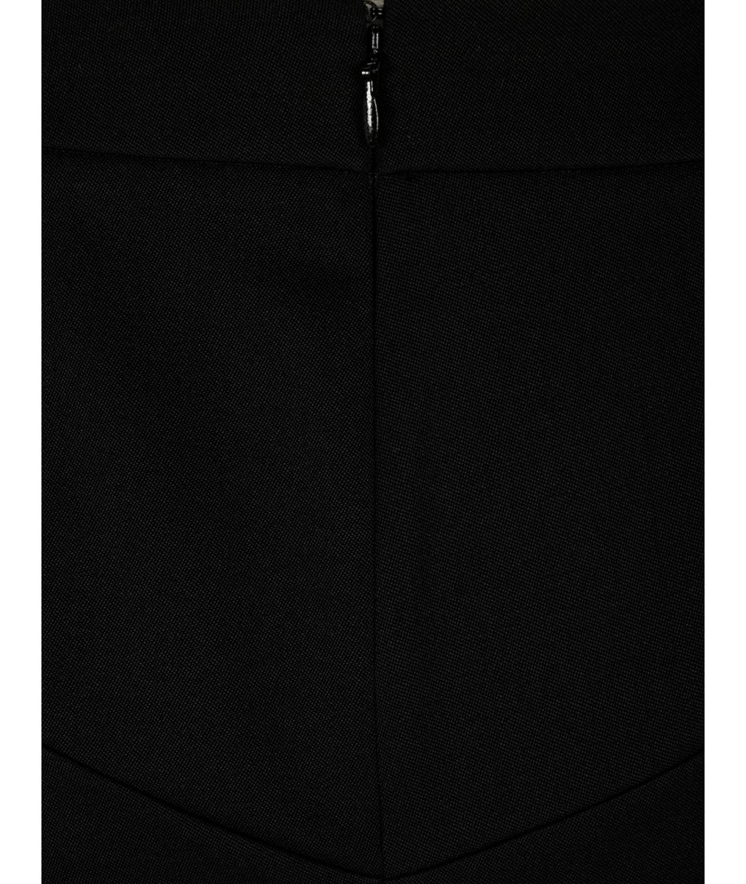 GIVENCHY Черная шерстяная юбка миди, фото 3