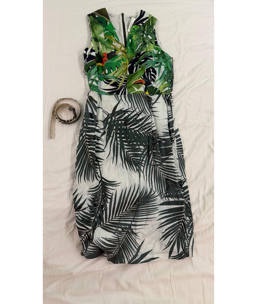 MAX MARA Мульти хлопковое повседневное платье, фото 3