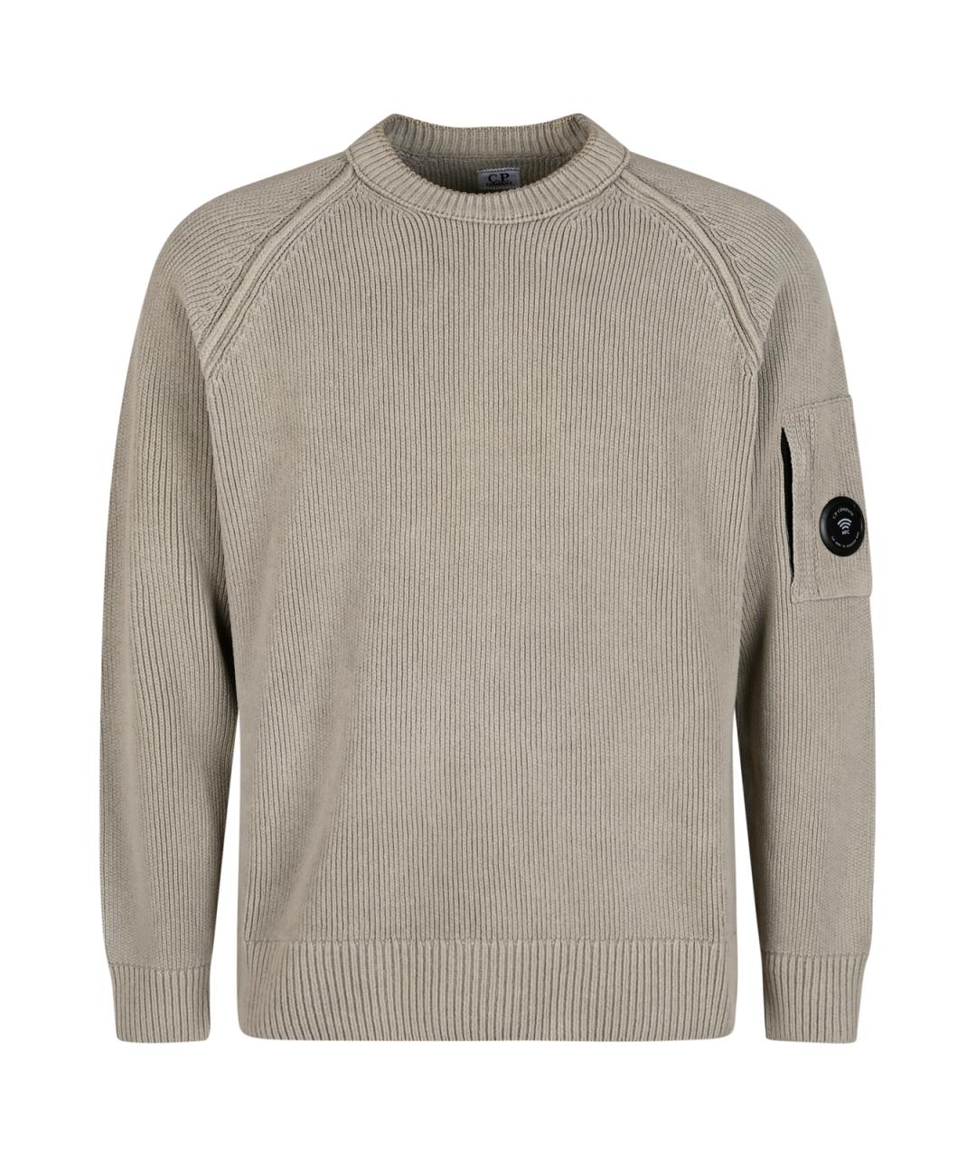 CP COMPANY Серый хлопковый джемпер / свитер, фото 1