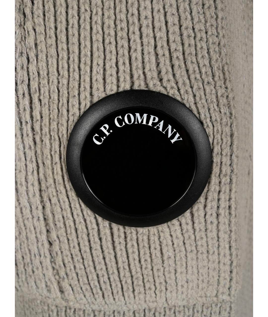 CP COMPANY Серый хлопковый джемпер / свитер, фото 3